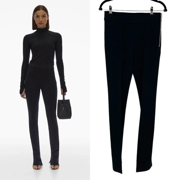 Helmut‎ Lang Ponte Legging Pants in Black Size 4 - Picture 1 of 8